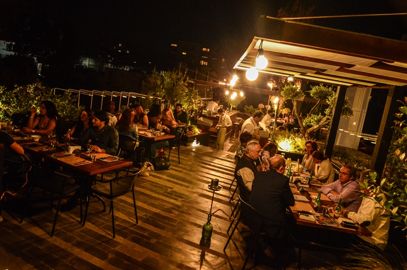 Kitchen Yard on Saturday Night